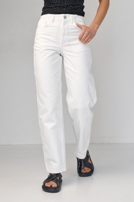 Джинси жіночі Straight fit - 121267 молочні