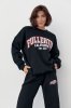 Женский спортивный костюм на флисе Fullerton California - 23166 черный