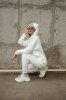 Костюм на флисе 2021.5253 молочный