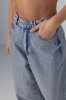 Женские широкие джинсы wide-leg - 3260 синие