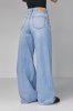 Жіночі джинси wide leg - 53300 блакитний
