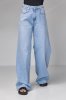 Жіночі джинси wide leg - 53300 блакитний