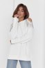 Женская кофта oversize с вырезами на плечах - 8023-2