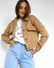 Джинсовая куртка 6962-10 бежевый
