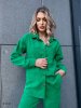Костюм женский вельветовый 41331 зеленый