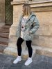 Куртка женская демисезонная 41383 оливковый