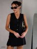 Женский костюм 43293 черный